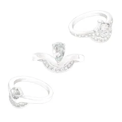 Bague Embl&egrave;me 1.2ct Princesse pav&eacute;e