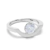 Bague Intr&eacute;pide grand arc 1ct