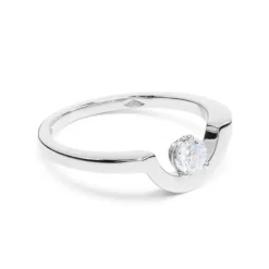 Bague Intr&eacute;pide petit arc 0.25ct