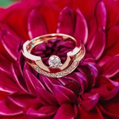 Bague Intr&eacute;pide petit arc 0.5ct