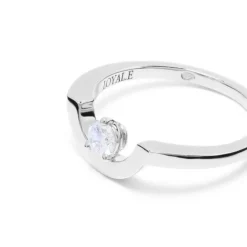 Bague Intr&eacute;pide petit arc 0.25ct