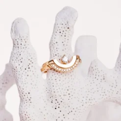 Bague Intr&eacute;pide petit arc 0.5ct