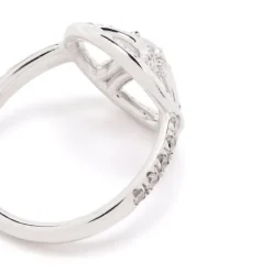 Bague Perp&eacute;tuel.le 0.25ct pav&eacute;e