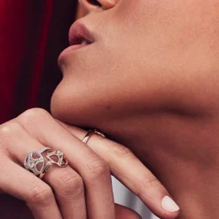 Bague Perp&eacute;tuel.le 0.25ct pav&eacute;e