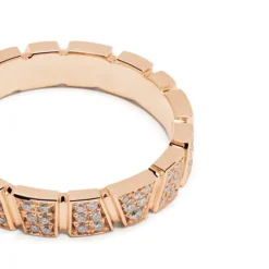 Bague Ride & Love pav&eacute;e