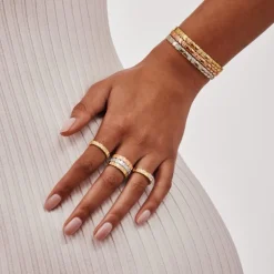 Bague Ride & Love pav&eacute;e