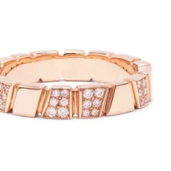 Bague Ride & Love semi-pav&eacute;e