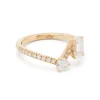 Bague Toi+Moi 0.25ct 0.6ct pav&eacute;e