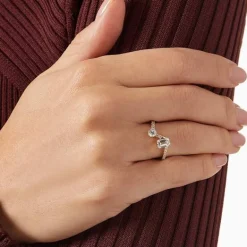 Bague Toi+Moi 0.25ct 0.6ct pav&eacute;e