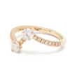 Bague Toi+Moi 0.25ct x2 pav&eacute;e