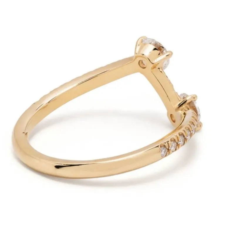 Bague Toi+Moi 0.25ct x2 pavée