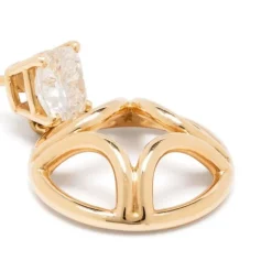 Boucles d'oreilles pendantes Perp&eacute;tuel.le 0.5ct x2 Coussin