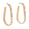 Boucles d'oreilles Ride & Love semi-pav&eacute;es Large