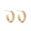 Boucles d'oreilles Ride & Love pav&eacute;es Small