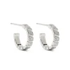 Boucles d'oreilles Ride & Love pav&eacute;es Small