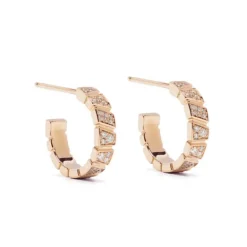 Boucles d'oreilles Ride & Love pav&eacute;es Small