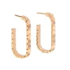 Boucles d'oreilles Ride & Love semi-pav&eacute;es Medium