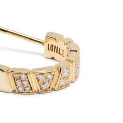 Boucles d'oreilles Ride & Love pav&eacute;es Small
