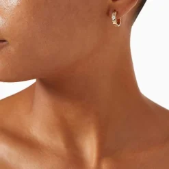 Boucles d'oreilles Ride & Love pav&eacute;es Small
