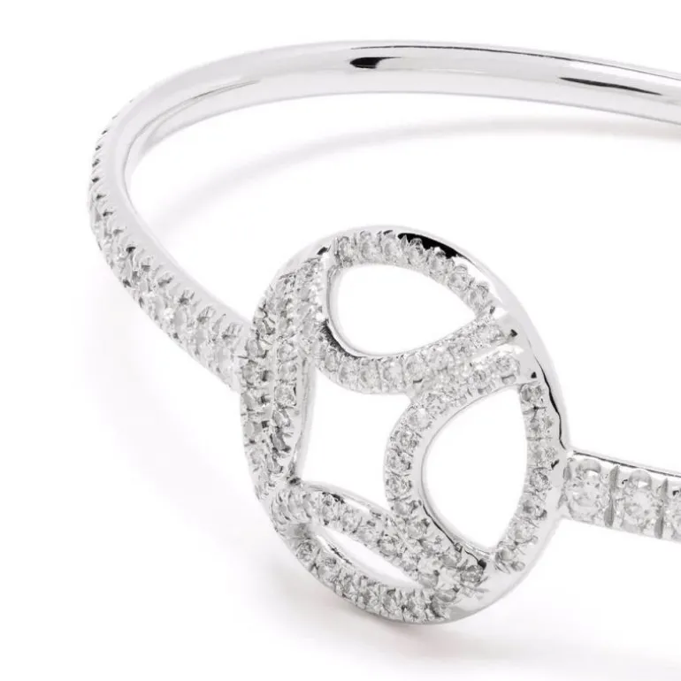 Bracelet jonc Perpétuel.le pavé