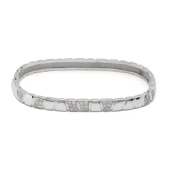 Bracelet jonc Ride & Love semi-pav&eacute;