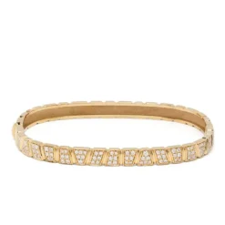 Bracelet jonc Ride & Love pav&eacute;