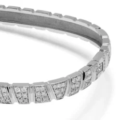 Bracelet jonc Ride & Love pav&eacute;