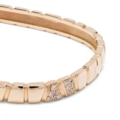 Bracelet jonc Ride & Love semi-pav&eacute;
