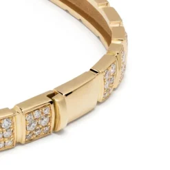 Bracelet jonc Ride & Love pav&eacute;