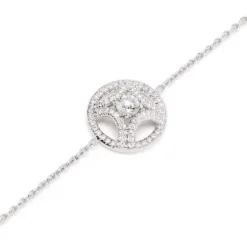 Bracelet Perp&eacute;tuel.le 0.25ct pav&eacute;