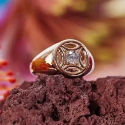 Chevali&egrave;re Perp&eacute;tuel.le 0.25ct - Or rose 18k