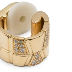 Clip Earcuff Ride & Love semi-pav&eacute;e Altern&eacute;e