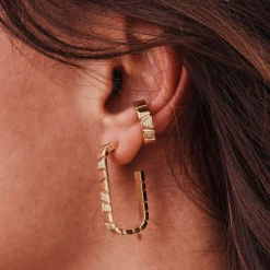 Earcuff Ride & Love semi-pavée Small