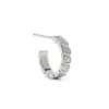 Mono-Boucle d'oreille Ride & Love pav&eacute;e Small