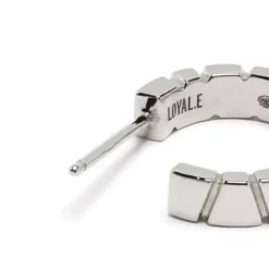 Mono-Boucle d'oreille Ride & Love pav&eacute;e Small