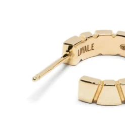 Mono-Boucle d'oreille Ride & Love pav&eacute;e Small