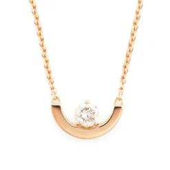 Pendentif Intr&eacute;pide petit arc 0.25ct