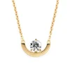 Pendentif Intr&eacute;pide petit arc 0.5ct