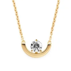 Pendentif Intr&eacute;pide petit arc 0.5ct