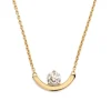 Pendentif Intr&eacute;pide grand arc 0.5ct