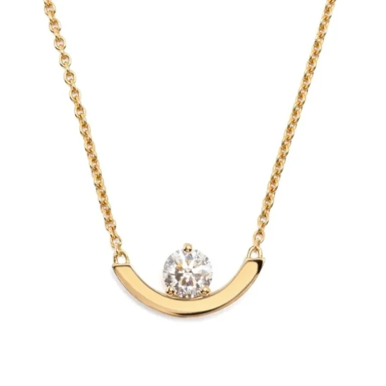 Pendentif Intrépide grand arc 0.5ct
