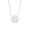 Pendentif Perp&eacute;tuel.le 0.25ct pav&eacute;