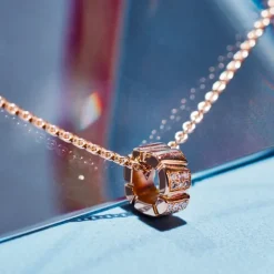 Pendentif Ride & Love semi-pav&eacute; Small