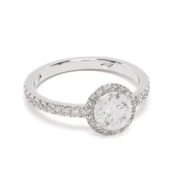 Solitaire Absolu.e Couronne 1ct pav&eacute;
