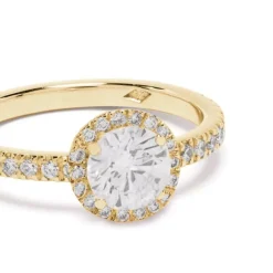 Solitaire Absolu.e Couronne 1ct pav&eacute;