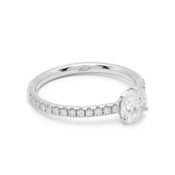 Solitaire Absolu.e 1ct pav&eacute;