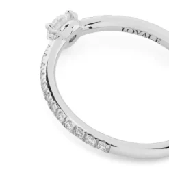 Solitaire Absolu.e 0.25ct pav&eacute;