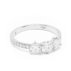 Solitaire Absolu.e Encore Plus 0.25ct pav&eacute;