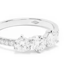 Solitaire Absolu.e Encore Plus 0.25ct pav&eacute;