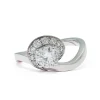 Solitaire Amour &Eacute;ternel 0.5ct semi-pav&eacute;